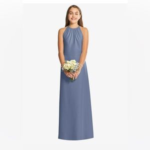 Dessy girl junior bridesmaid dress